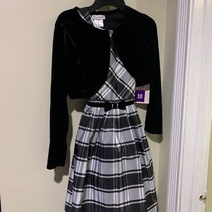 Jona Michelle plaid dress